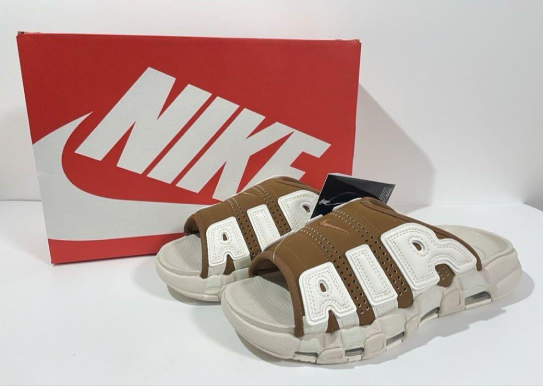 【新品】24cm NIKE モアアップテンポ スライド \