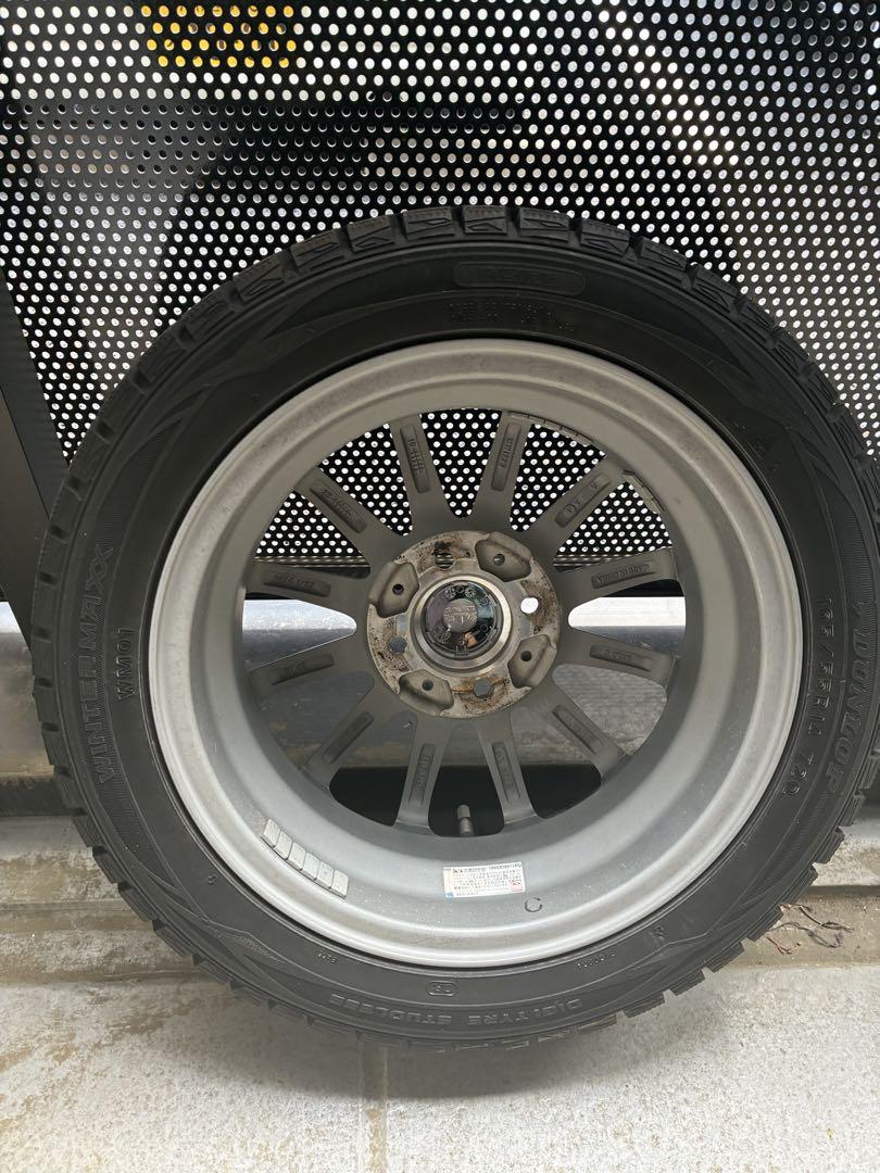 165/55R14 中古ホイールスタッドレスタイヤセット