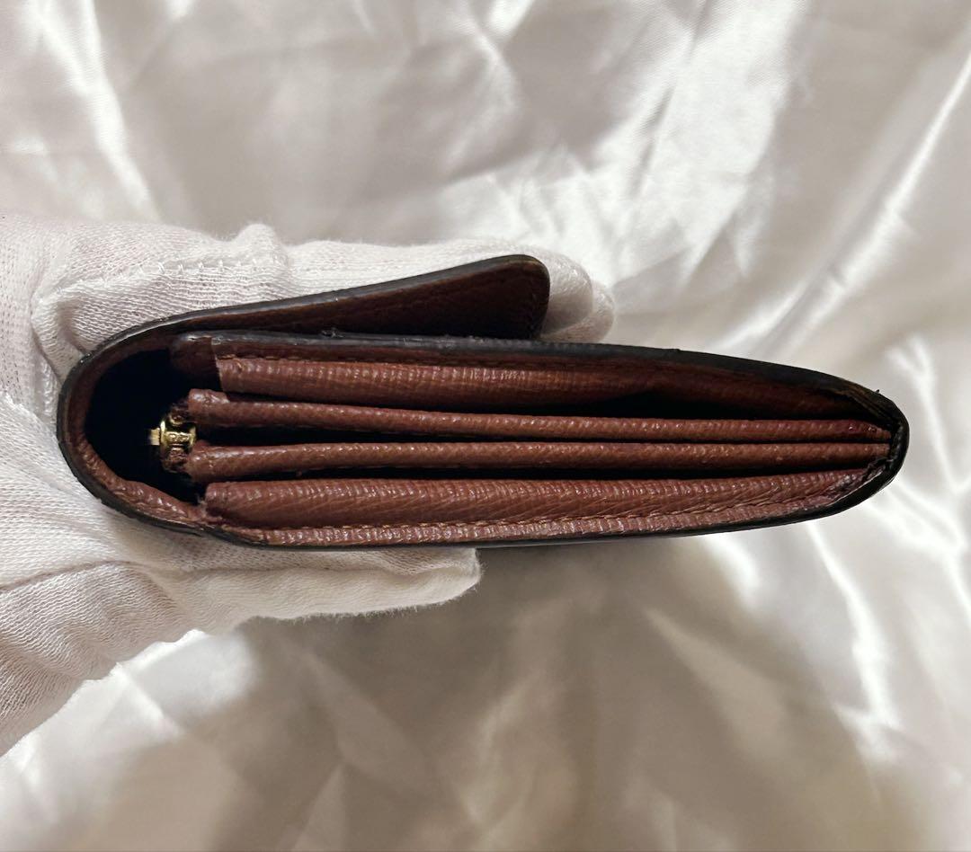 【美品】ルイヴィトン モノグラム ポルトモネクレディ ポシェット 長財布