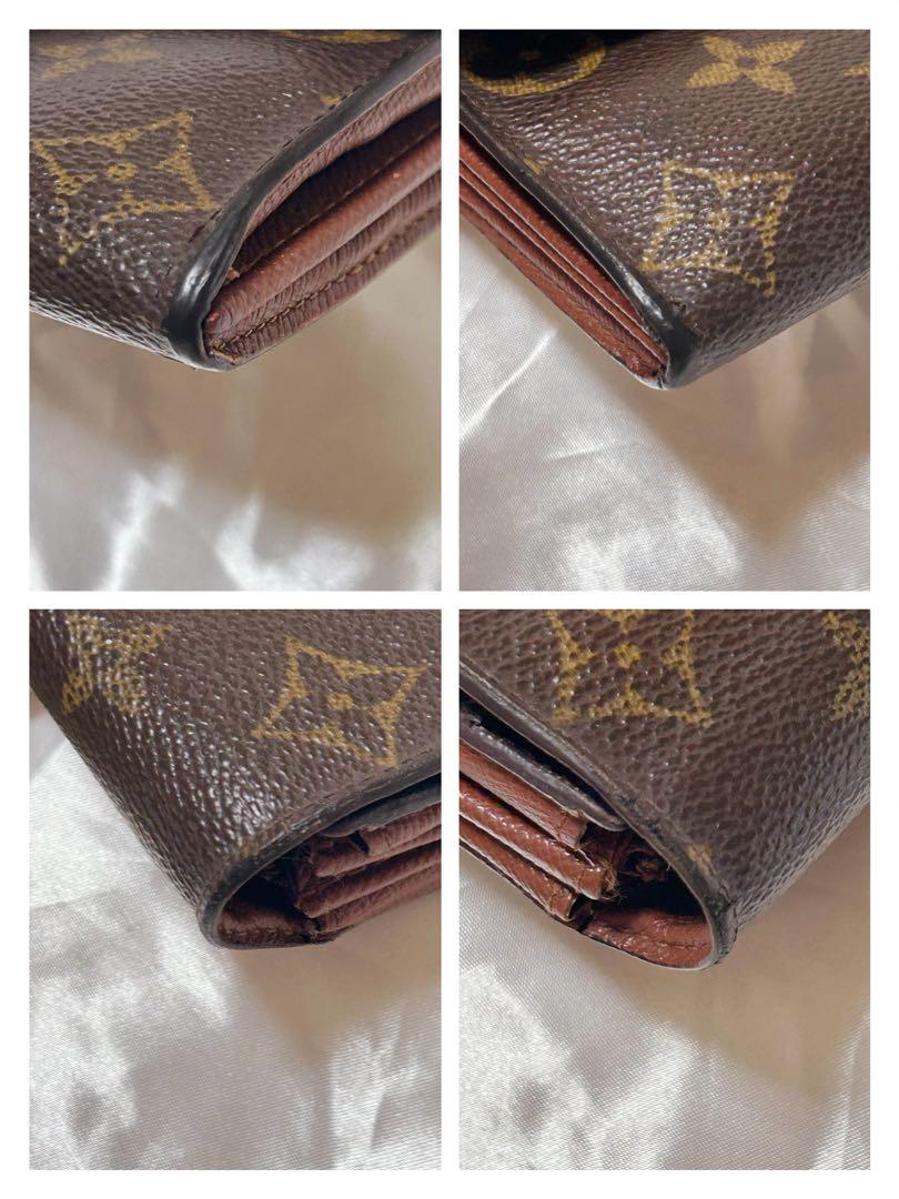 【美品】ルイヴィトン モノグラム ポルトモネクレディ ポシェット 長財布