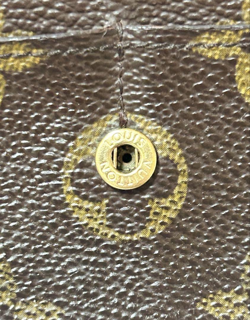 【美品】ルイヴィトン モノグラム ポルトモネクレディ ポシェット 長財布