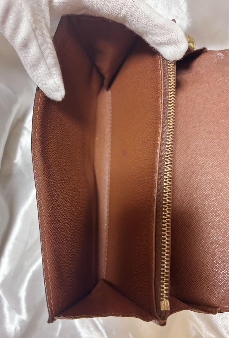 【美品】ルイヴィトン モノグラム ポルトモネクレディ ポシェット 長財布