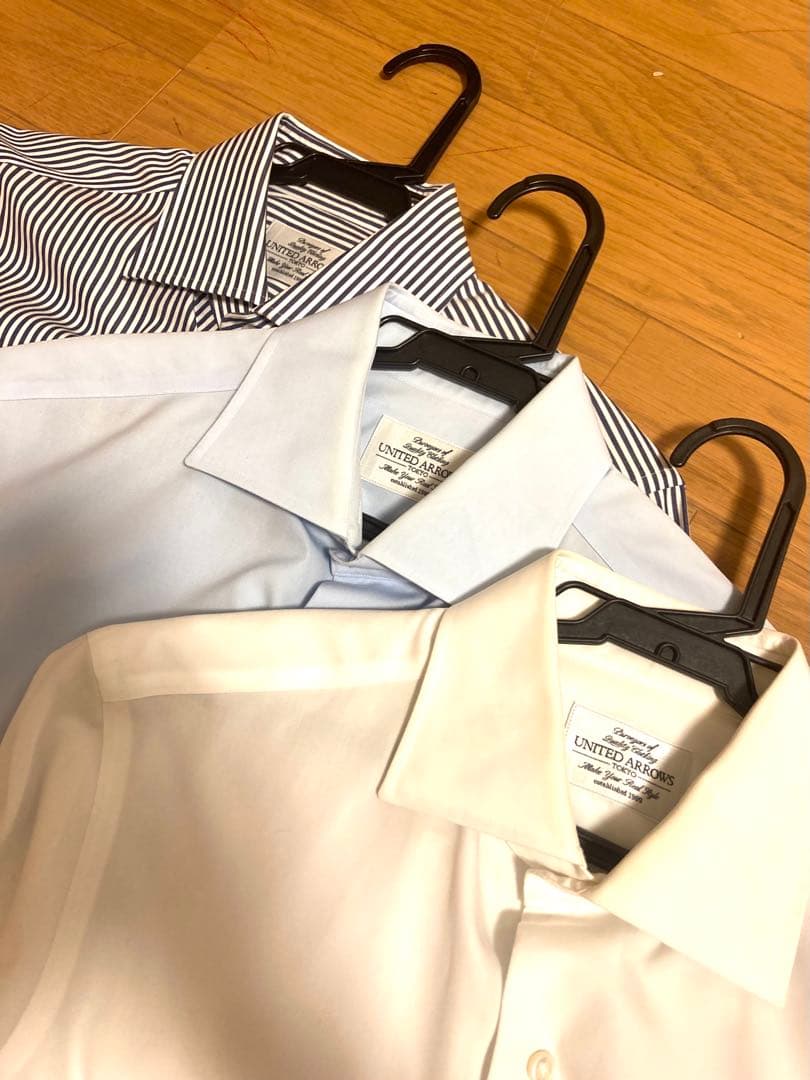 UNITED ARROWS ユナイテッドアローズ ドレスシャツ 3セット 37