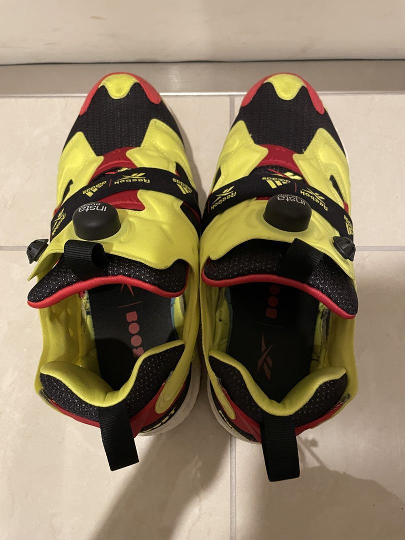 Reebok adidas インスタポンプ フューリーイエロー26.5