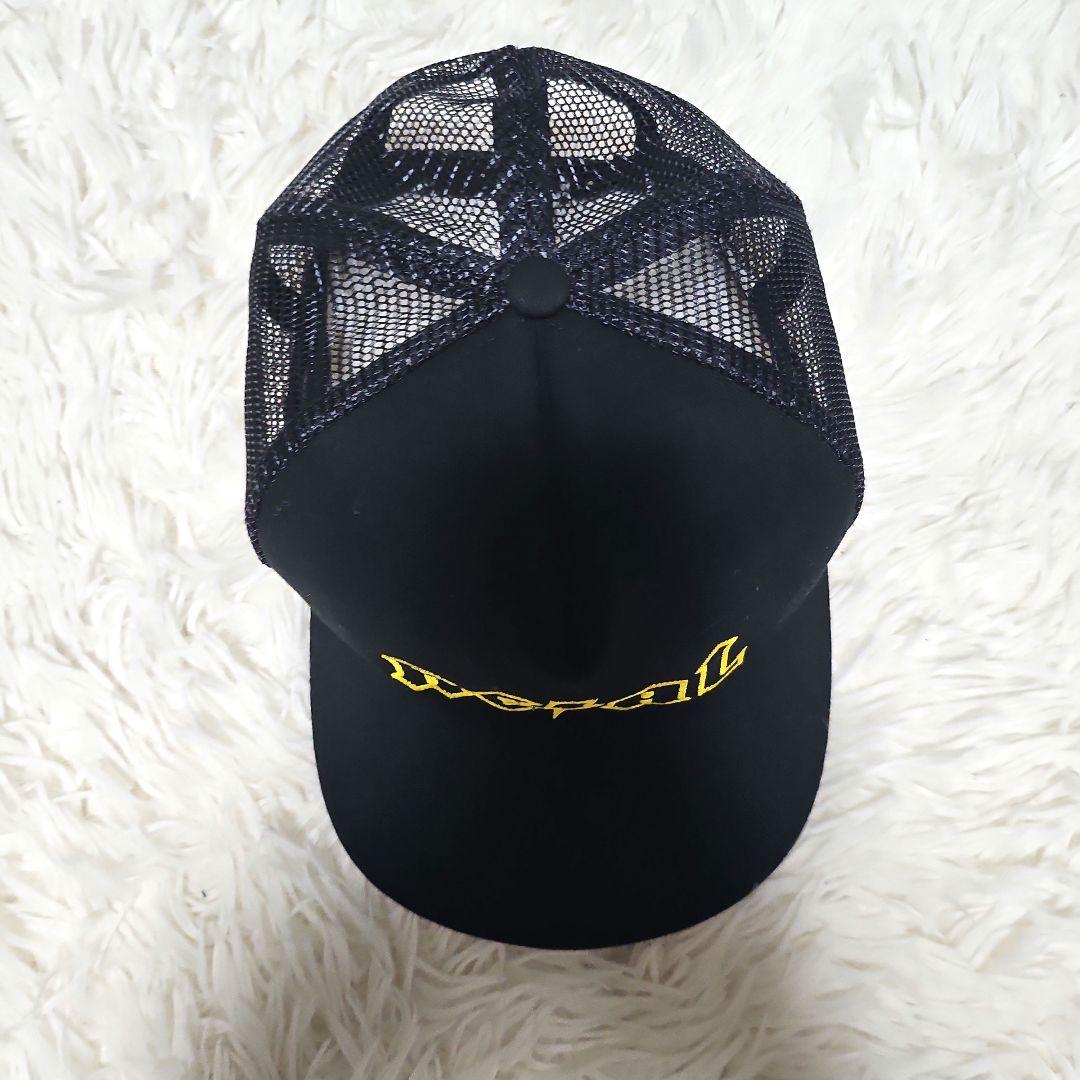 極美品 REAL SKATEBOARD メッシュキャップ ブラック リアル
