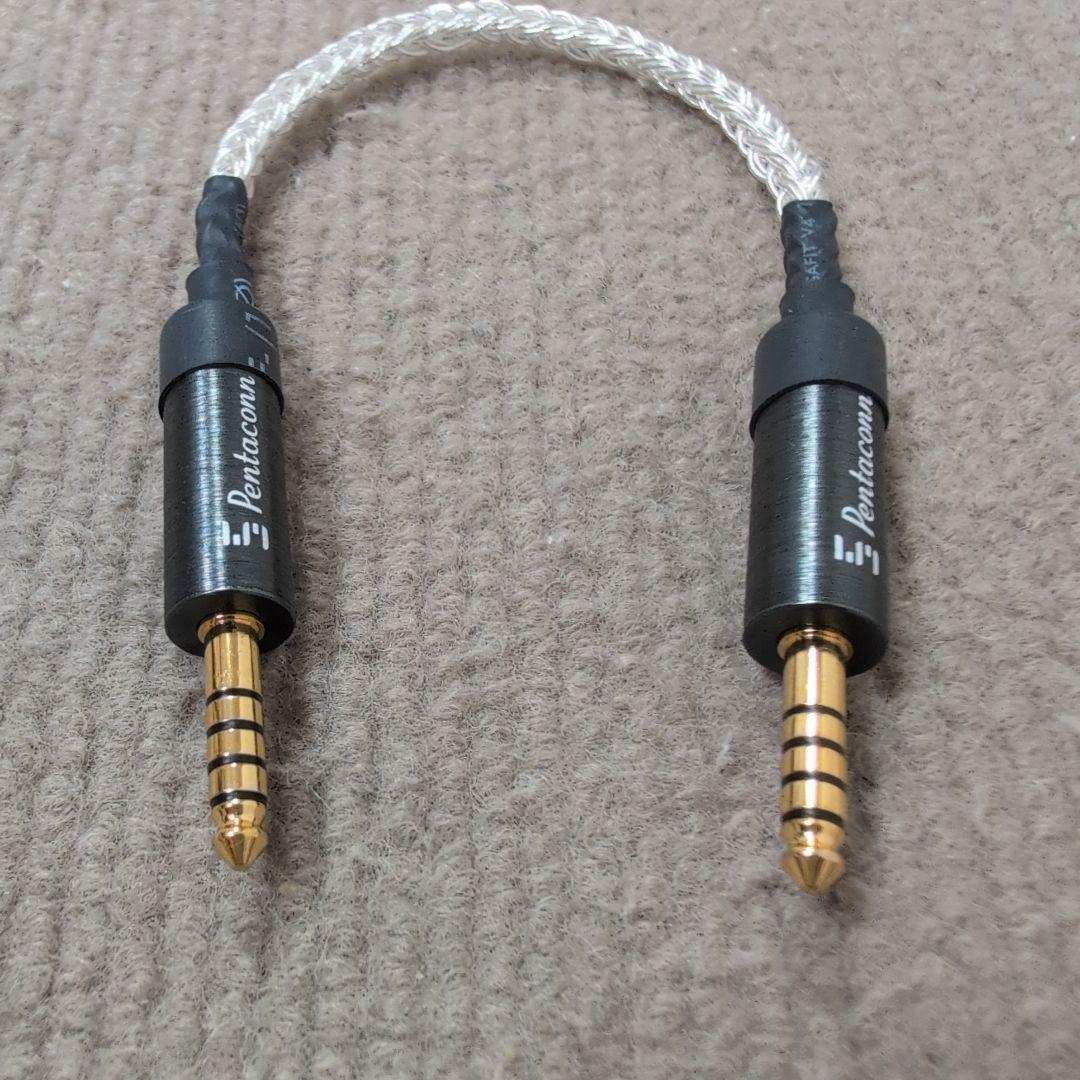 FOSTEX TH909用 オヤイデ 16芯4N純銀 + 4.4mmミニケーブル FOSTEX TH909用 オヤイデ 16芯4N純銀 + 4.4mmミニケーブル