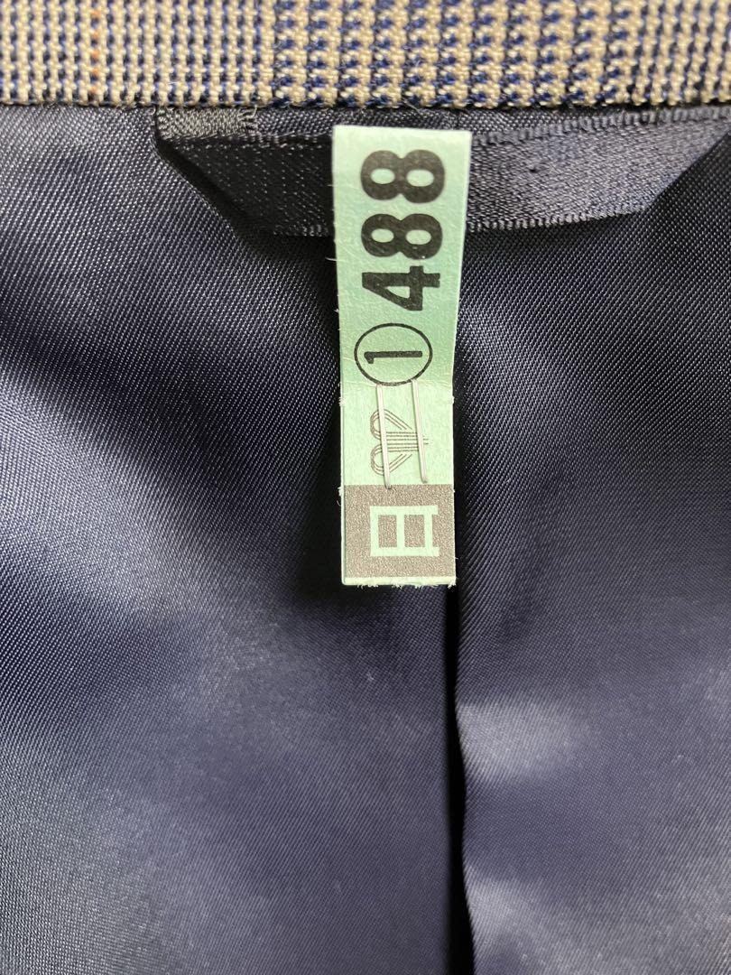 BALENCIAGA テーラードジャケット　チェック柄