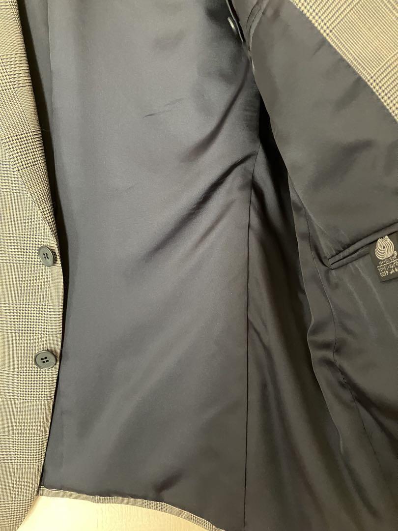 BALENCIAGA テーラードジャケット　チェック柄