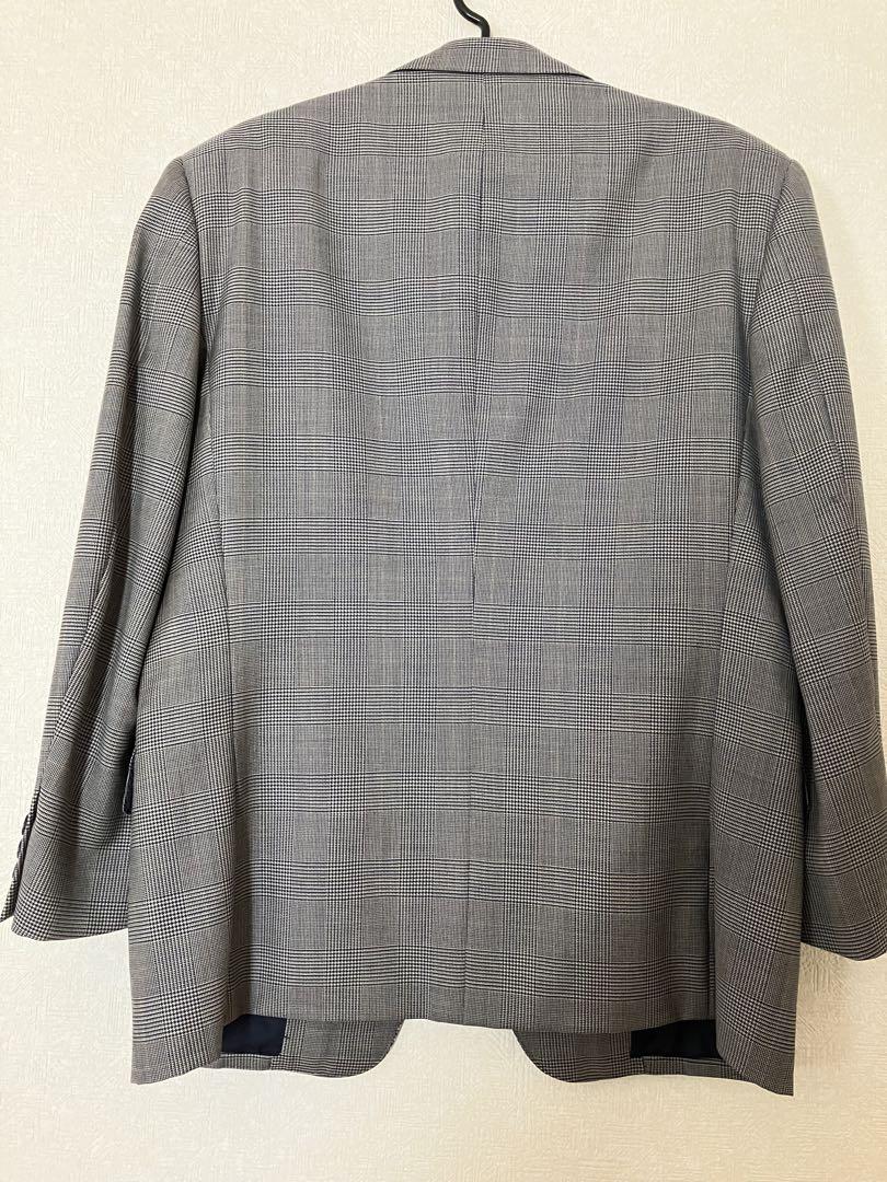 BALENCIAGA テーラードジャケット　チェック柄