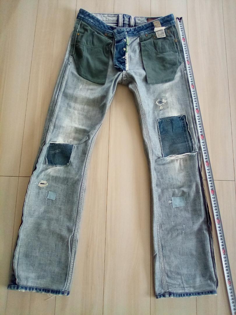 DIESEL VIKER ダメージデニム W28 L30 画像10