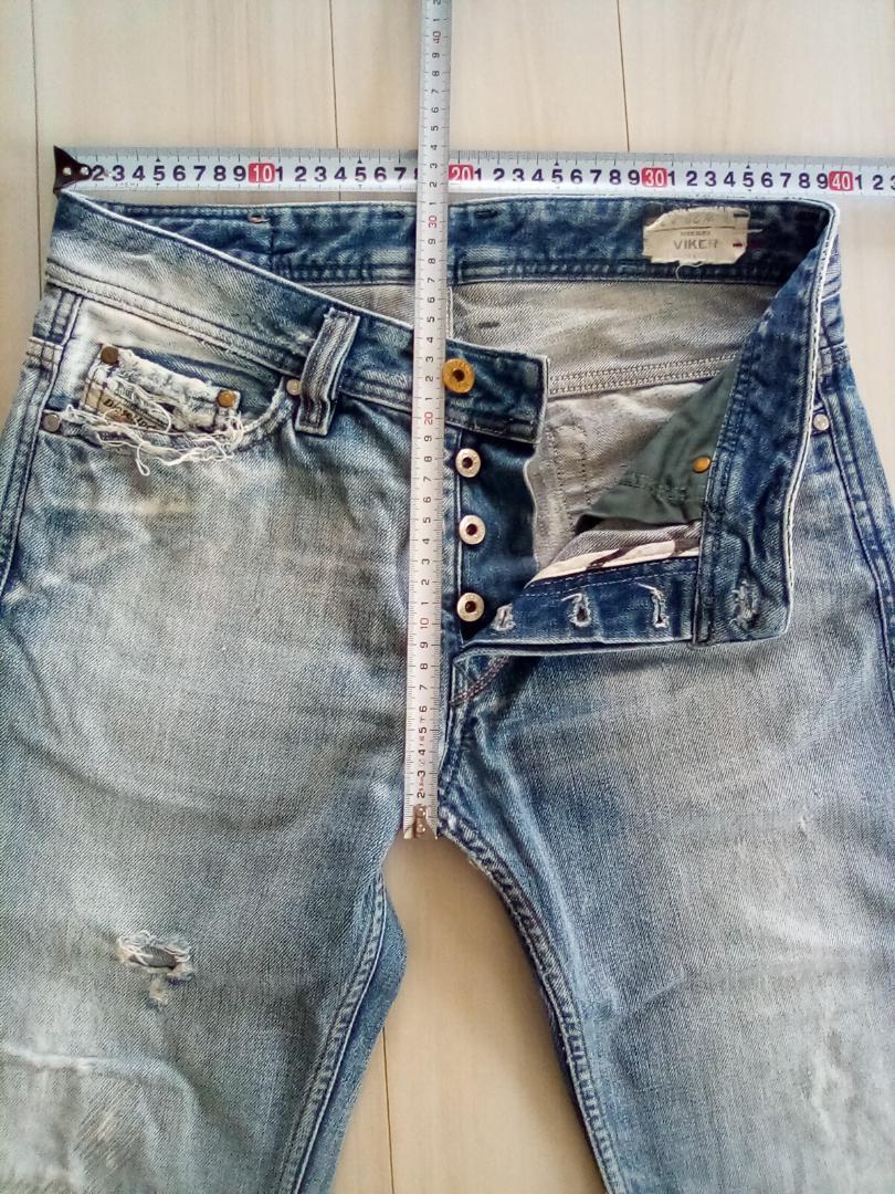 DIESEL VIKER ダメージデニム W28 L30 画像18