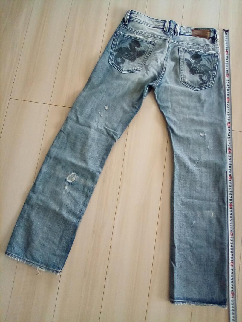 DIESEL VIKER ダメージデニム W28 L30 画像8