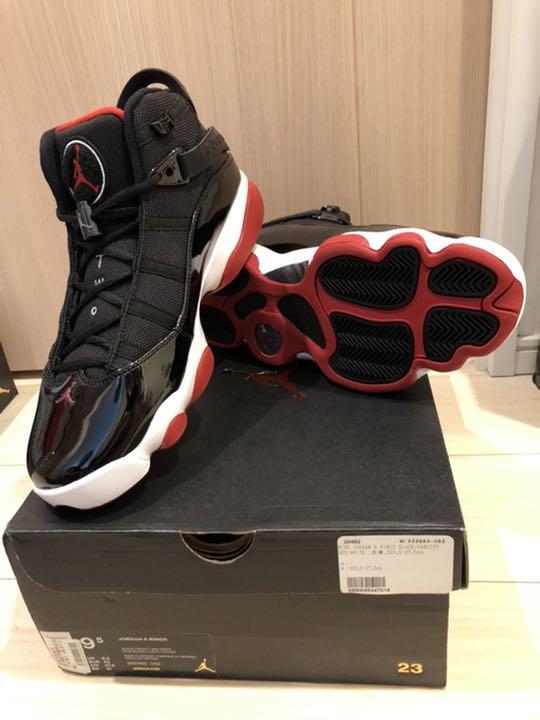 【新品】NIKE AIR JORDAN 6 RINGS 27.5cm ブラック