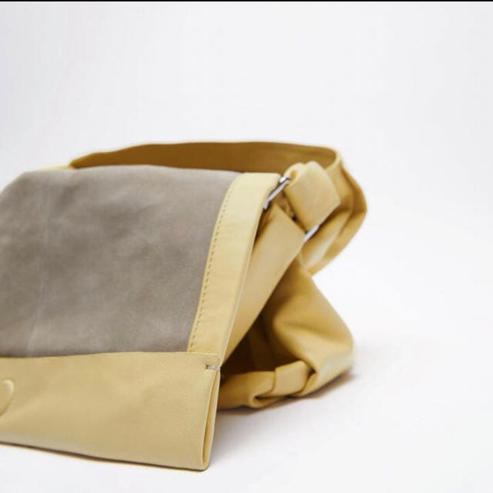 美品 ZARA ソフトリアルレザーバッグ 純正買取 バッグ - オンライン