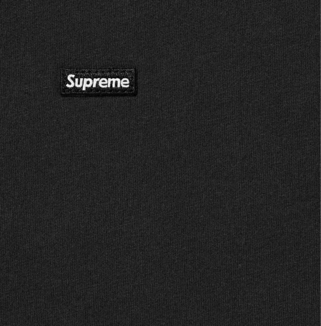 Supreme Small Box Logo L/S Tee ブラック Lサイズ
