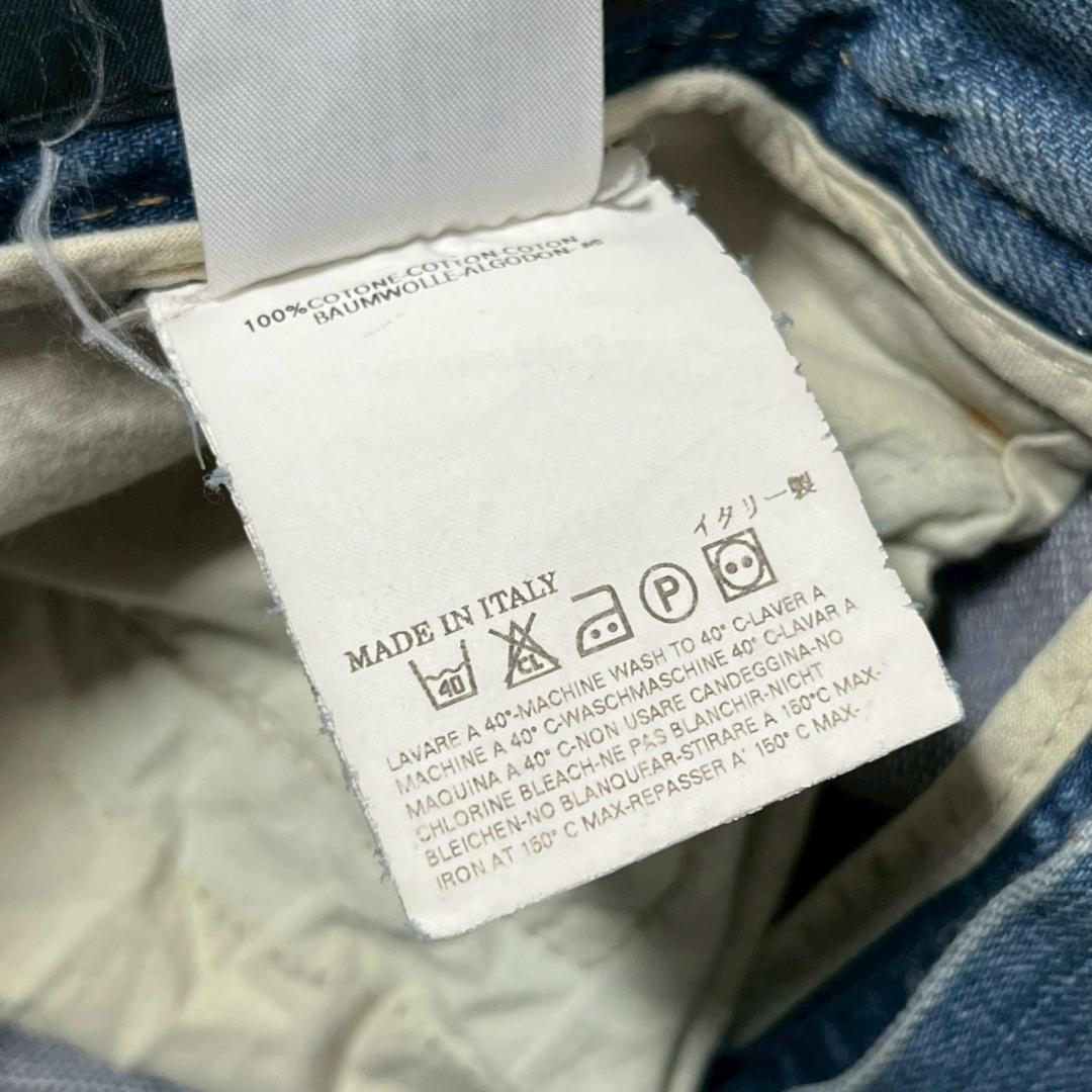 刺繍 クロップドデニム