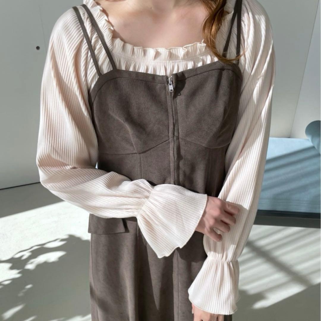 シャーリング2WAYプルオーバー mysty woman