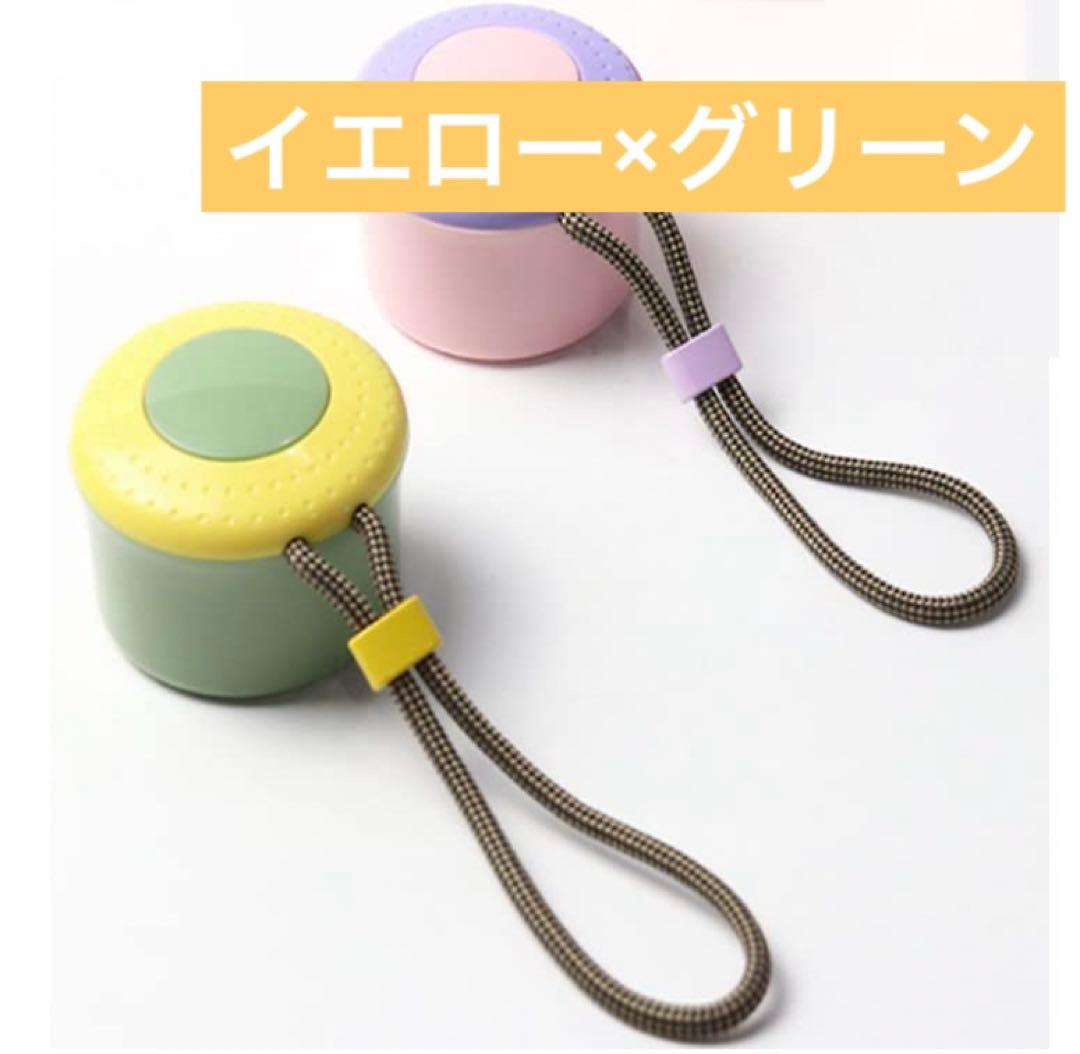 ペット スリッカーブラシ コンパクト 持ち運び ワンタッチ毛除去 犬 猫用