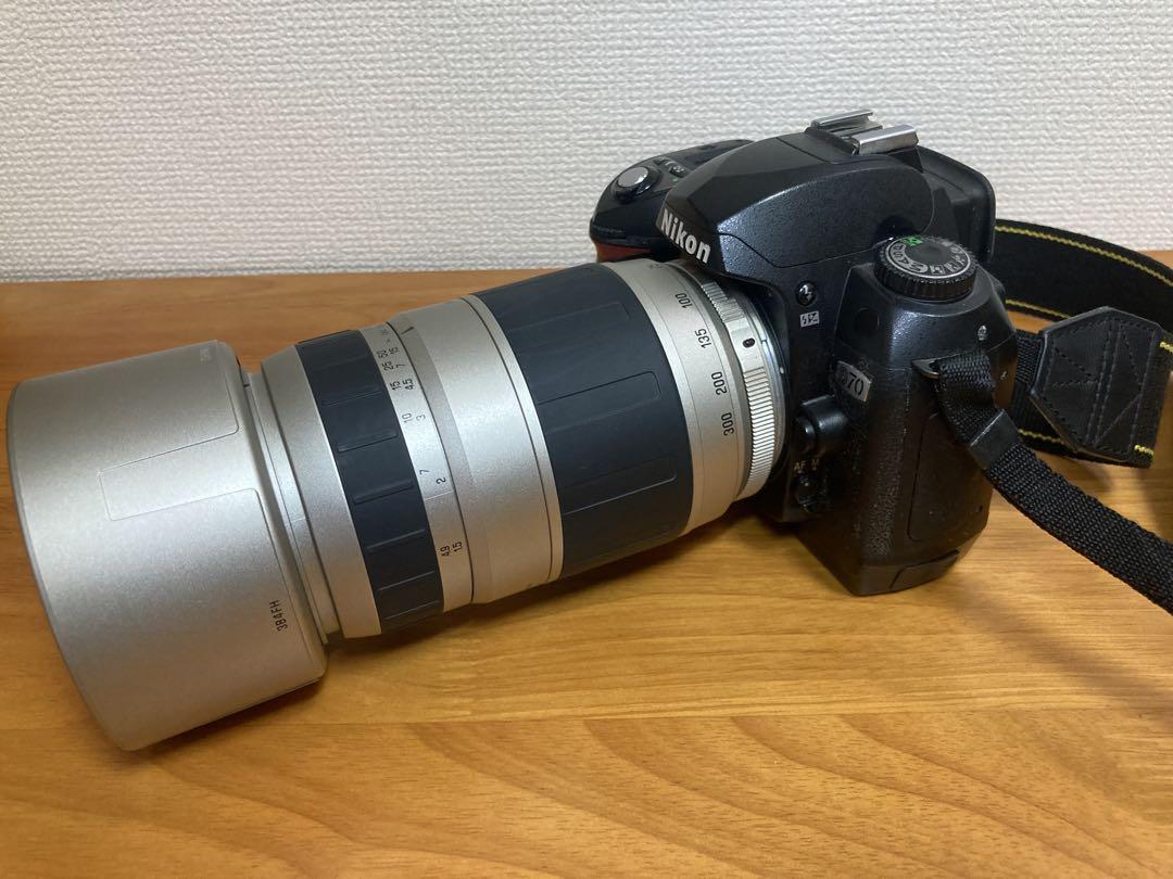 Nikon D70、レンズ2本、クローズアップレンズなどのセット