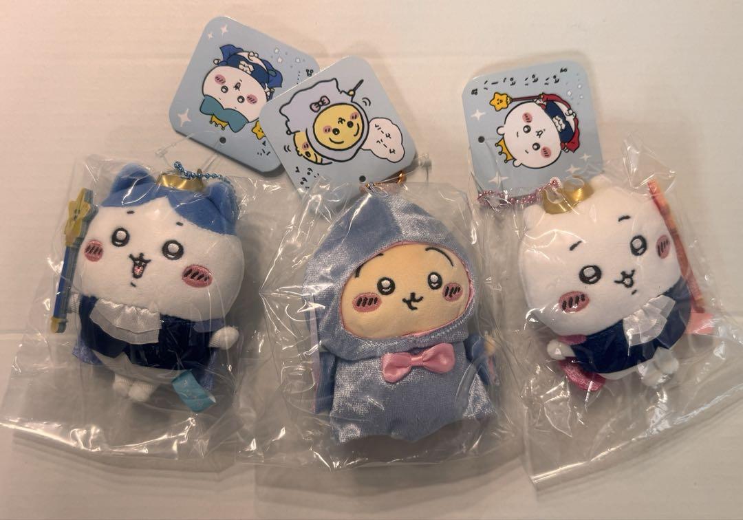 ちいかわ バースディッ マスコット ちいかわ うさぎ ハチワレ まとめ 3点