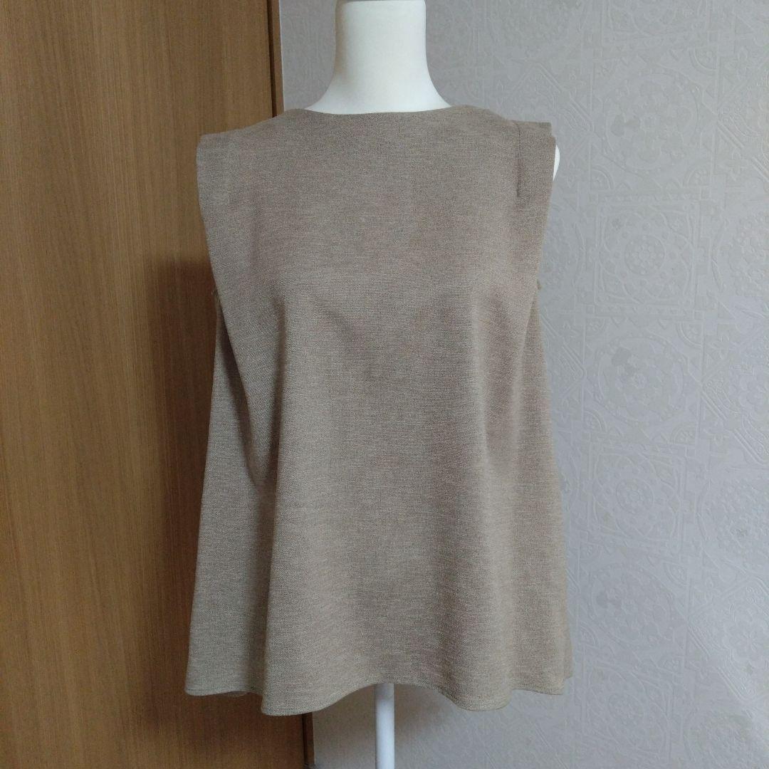 URBAN RESEARCH リネンライクタックブラウス 38