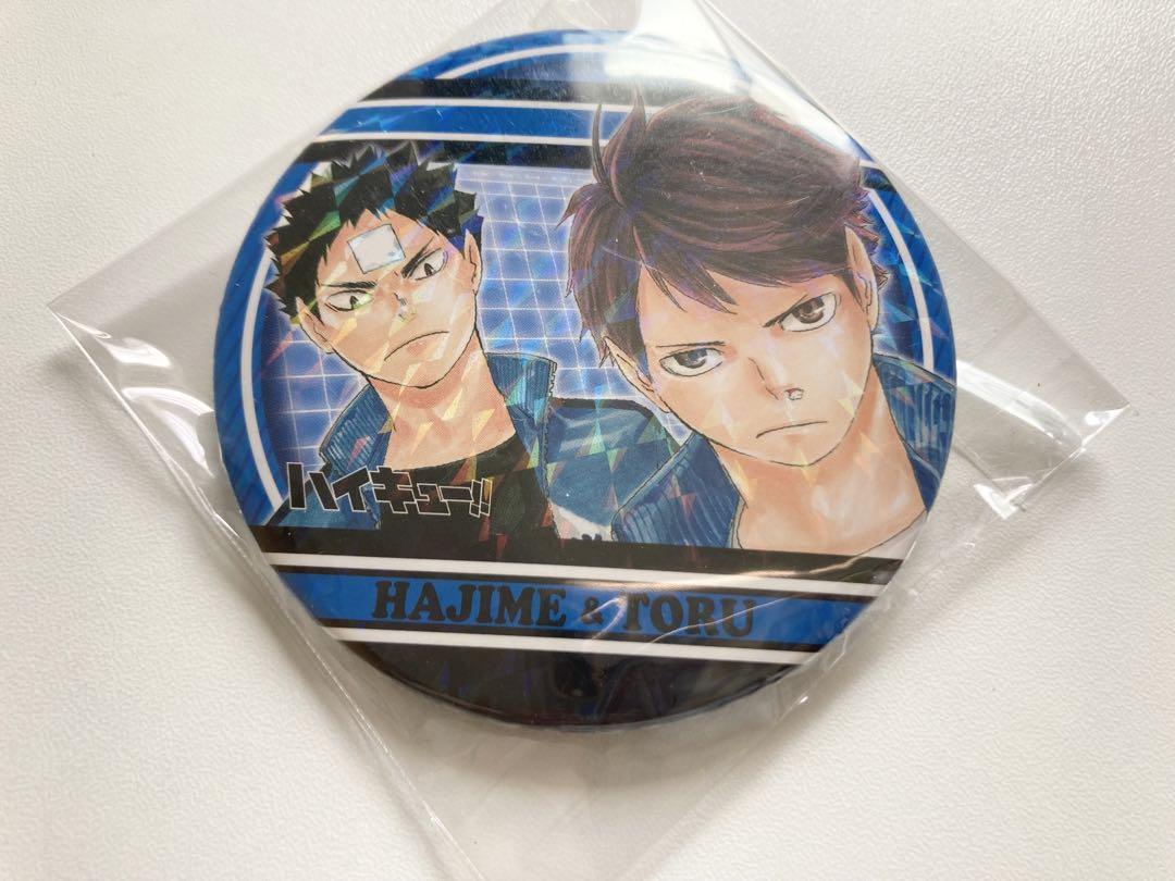 ハイキュー！！ 及川徹 岩泉一原作 缶バッジ - ピンズ