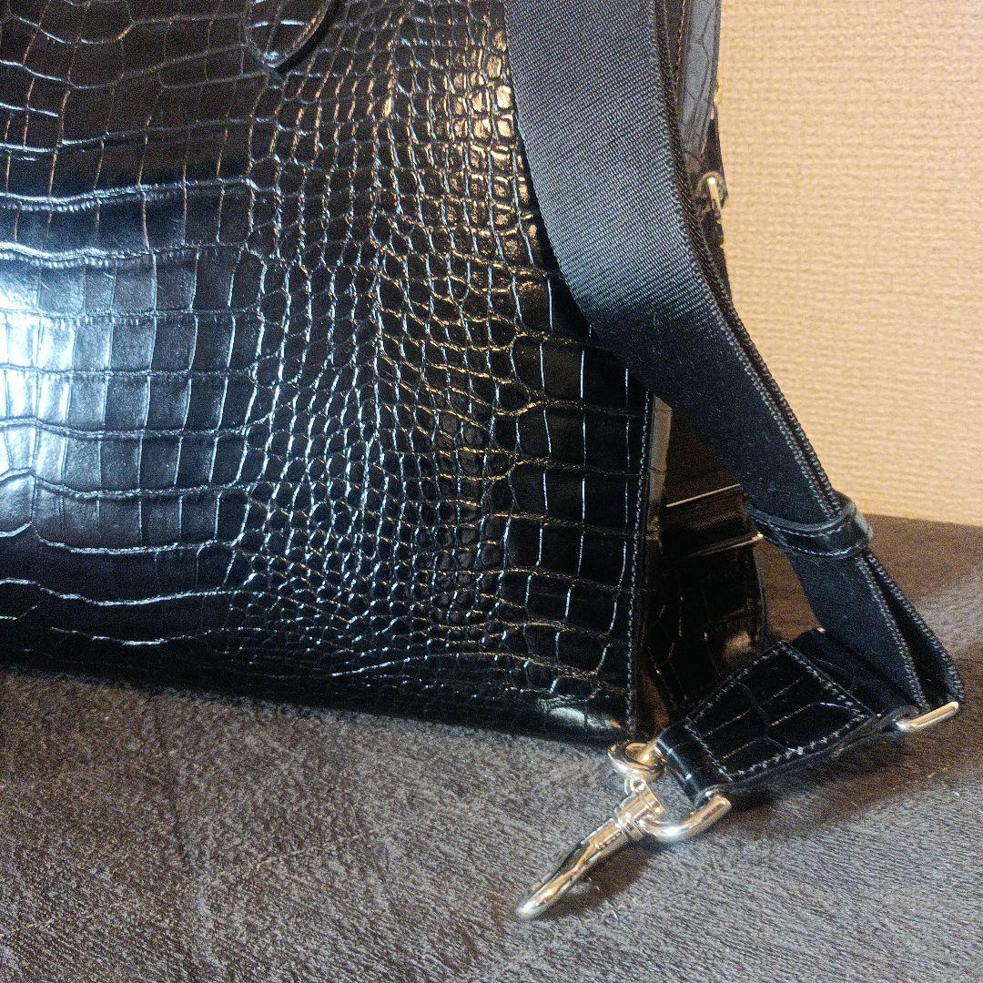 期間限定値下げ　Paul Smith ポールスミス ブリーフケース クロコ型押し