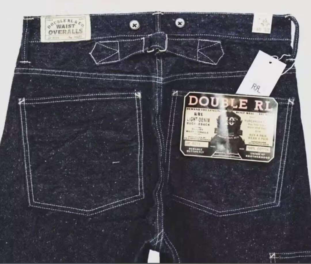 RRL LIMITED WAIST OVERALL BACK JEANS W30Ω