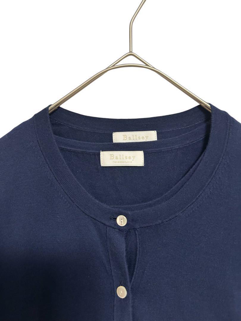 売れ筋商品お見逃しなく Ballsey【美品】半袖ニットカーディガンセットトップス羽織38 トップス
