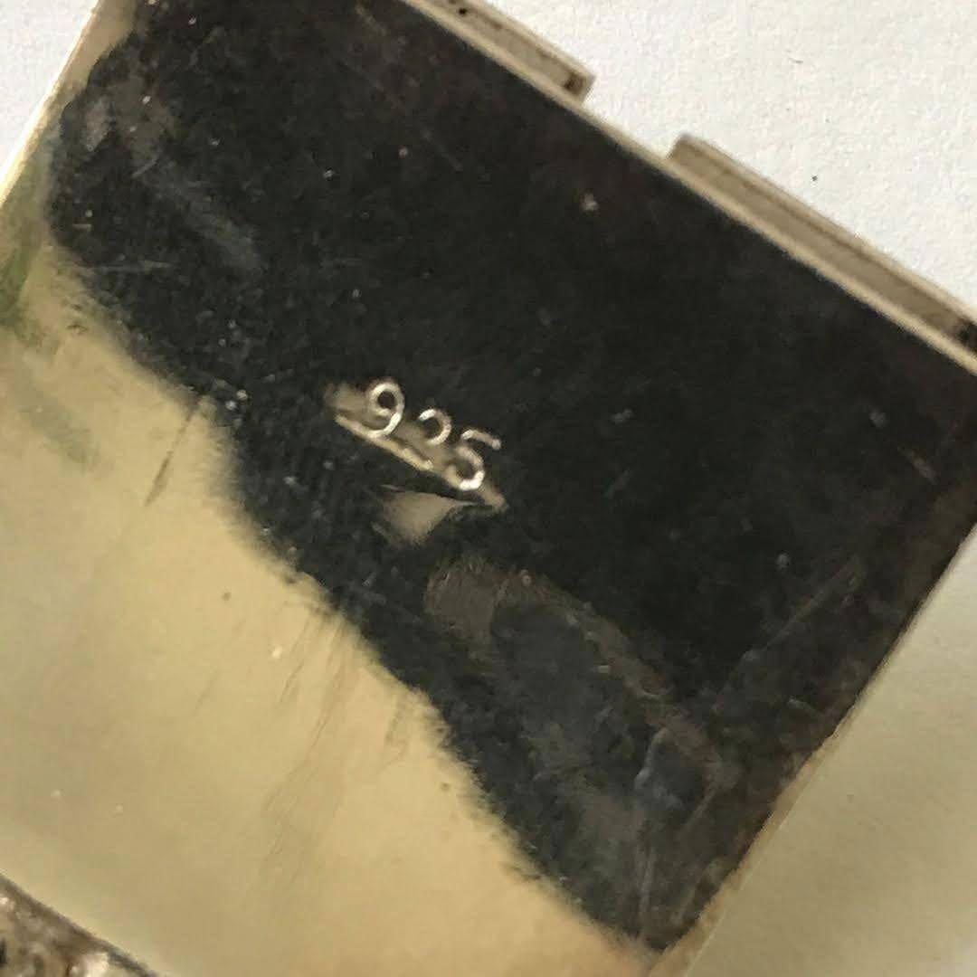 未使用品SILVERシルバー925メンズブレスレット ヴィンテージ