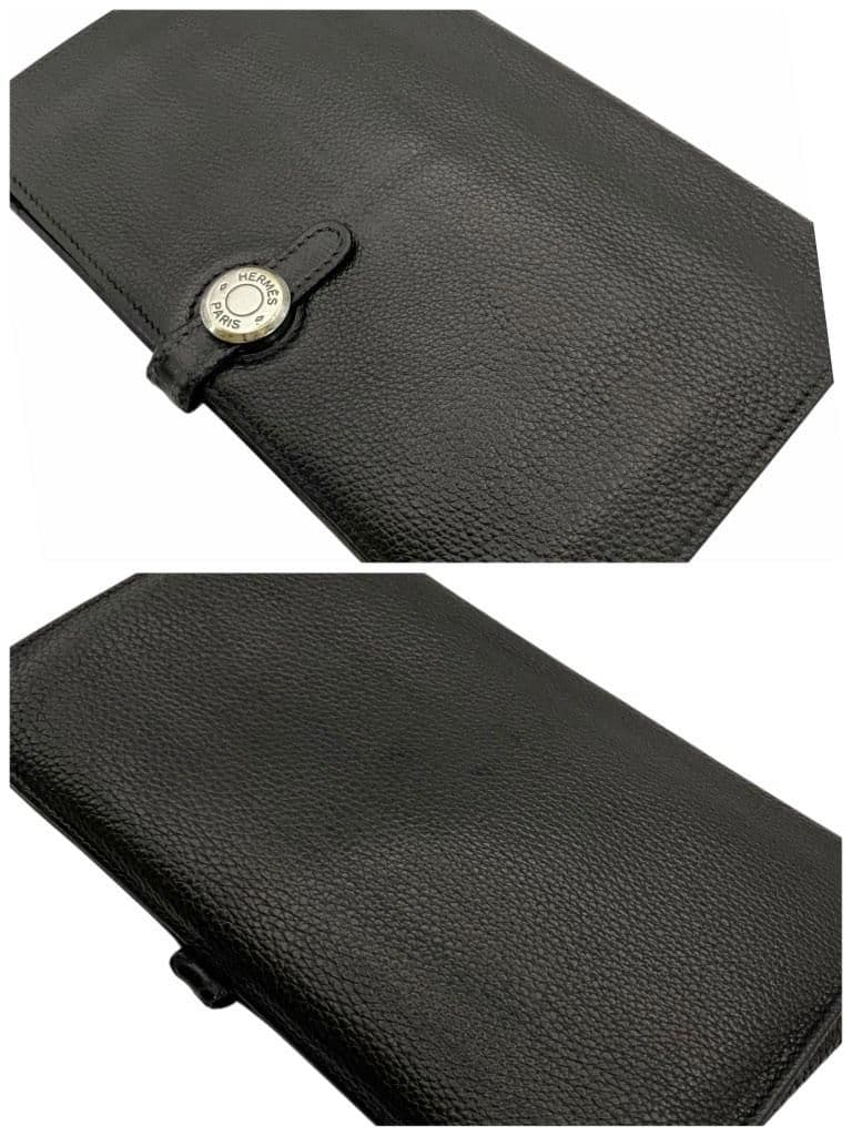 美品 HERMES ドゴンGM 二つ折り 財布 コインケース付 ▢C刻印 美品 HERMES ドゴンGM 二つ折り 財布 コインケース付 ▢C刻印