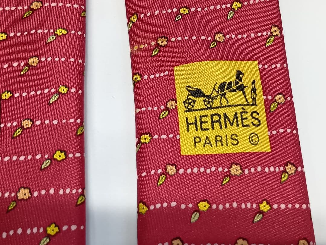 109 HERMES エルメス ネクタイ 箱付き