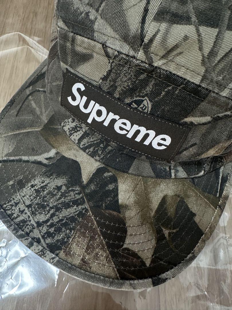 極美品 Supreme Washed Chino Twill Camp Cap