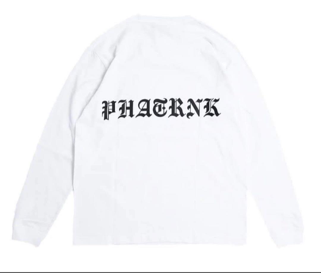 PHATRNK XL ホワイト 長袖Tシャツ - トップス快適