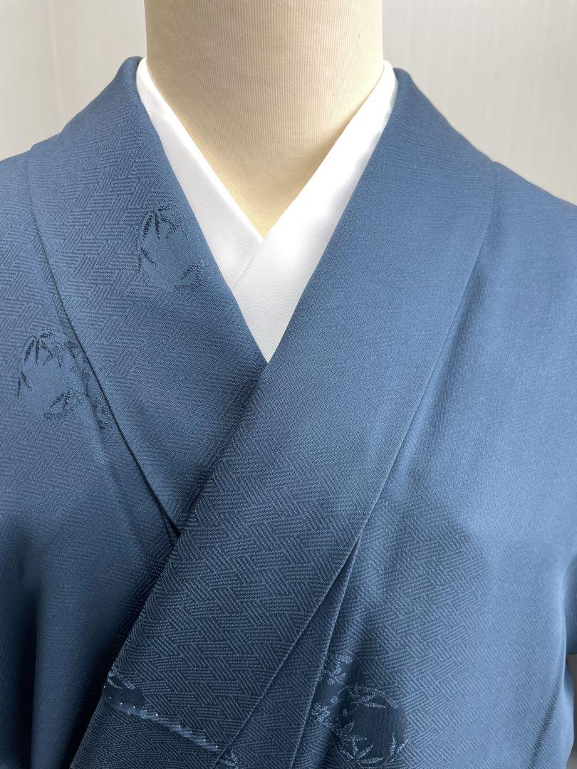 未使用 正絹 一つ紋付 袷 色無地 紅花草木染 着物 - メルカリ