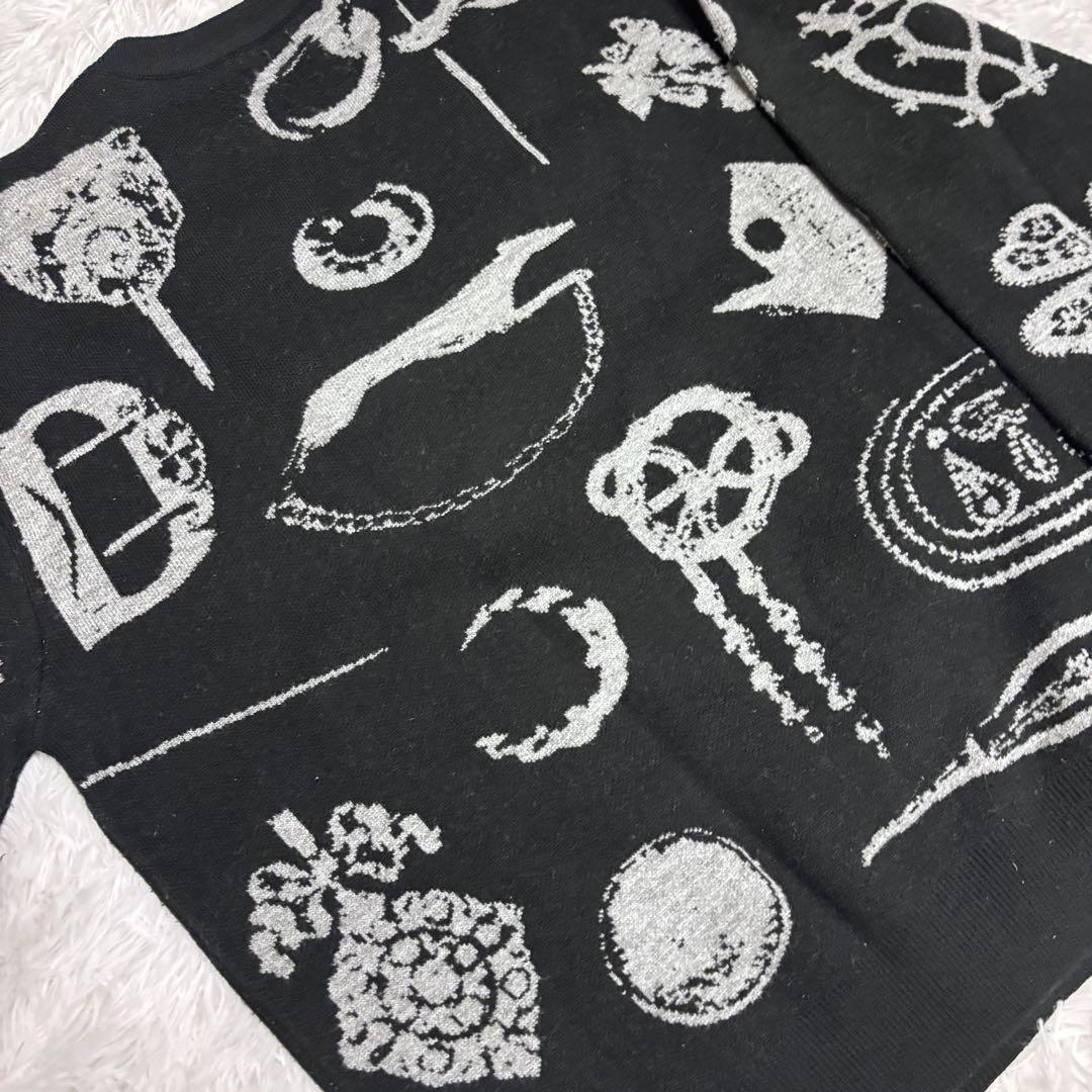 希少 Passport セーター sweater 総柄