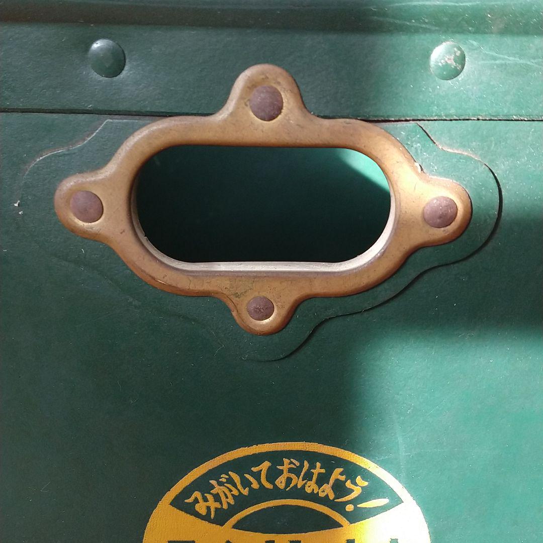 S277 ライオン歯磨 ボテ箱 昭和レトロ ライオン歯磨き・茶色のボテ箱 （スーパーカブ・2輪車につけて