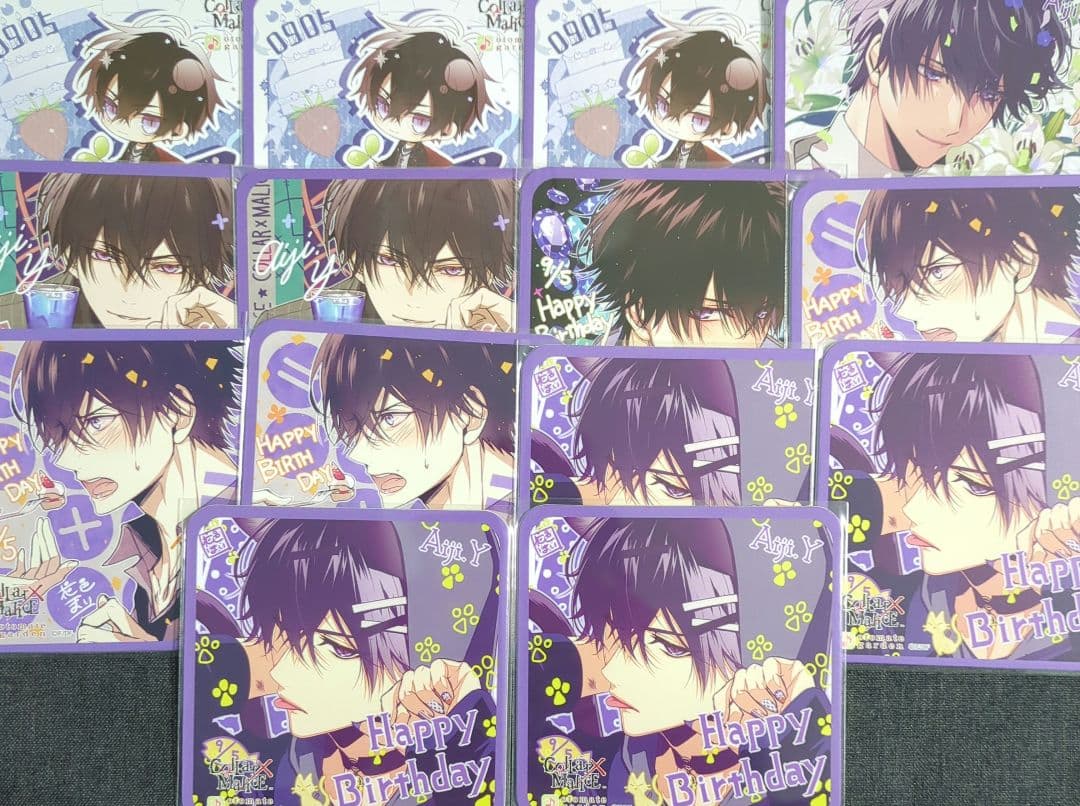 Collar×Malice オトメイト コースター バースデー 柳愛時目立った傷や汚れなし