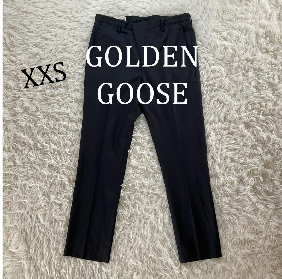 ゴールデングース パンツ テーパードパンツ スラックス チャコール グレー 古着