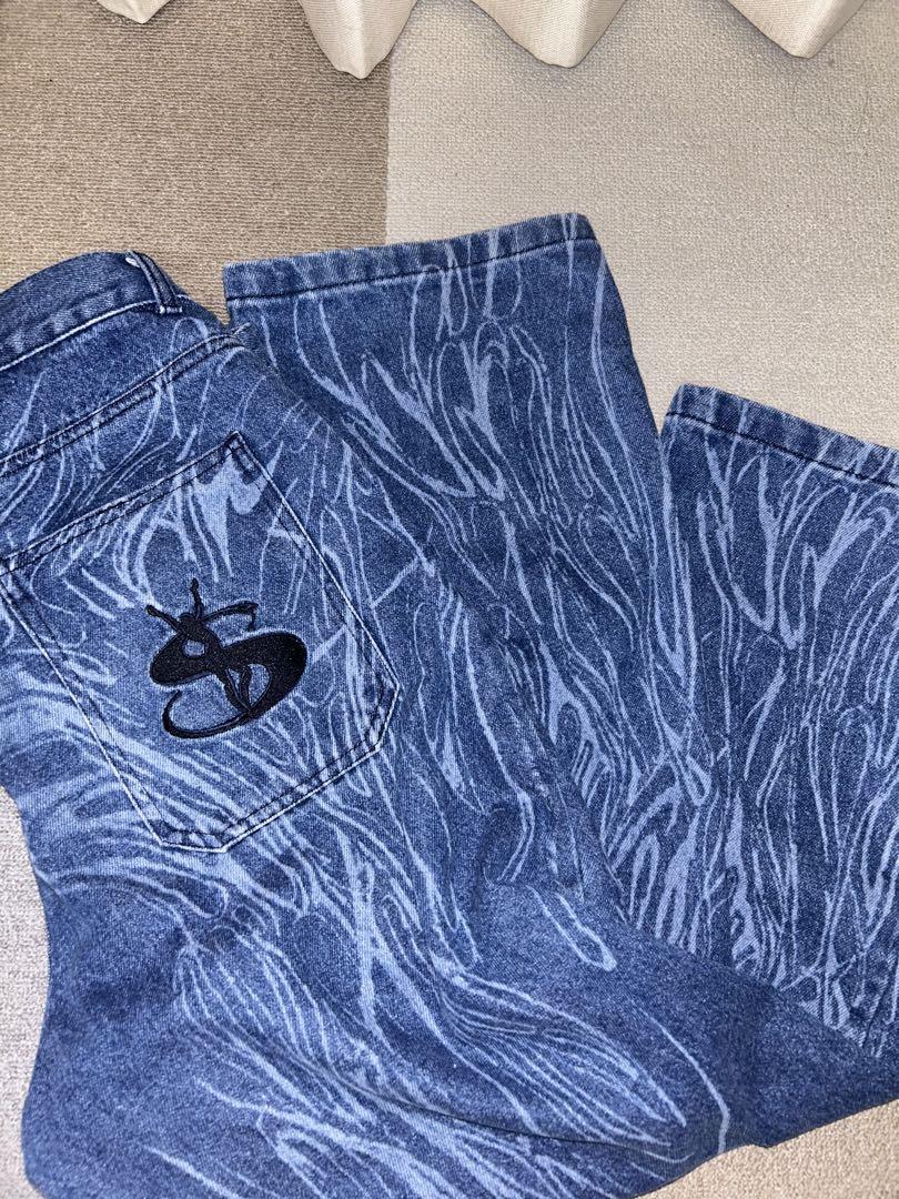 パンツ Yardsale Ripper Jeans Overdyed Blue M