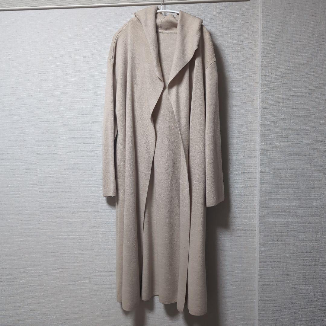 未使用 YORT ロングカーディガン 定価24000円