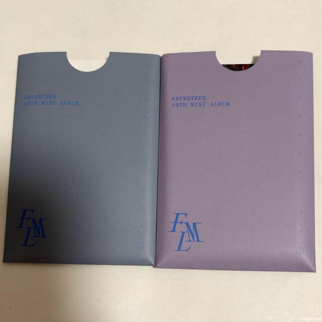 SEVENTEEN FML デラックス deluxe 盤 韓服 トレカ コンプ