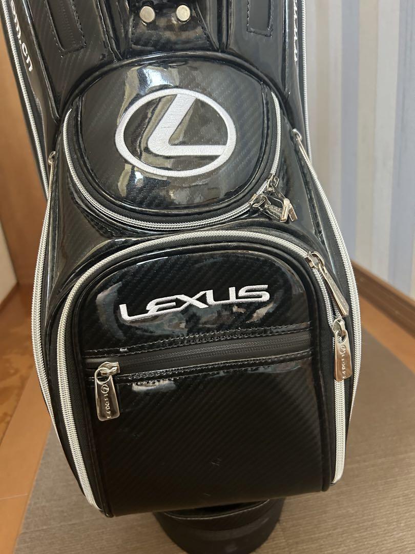 LEXUS ゴルフバッグ・キャディバッグ ブラック
