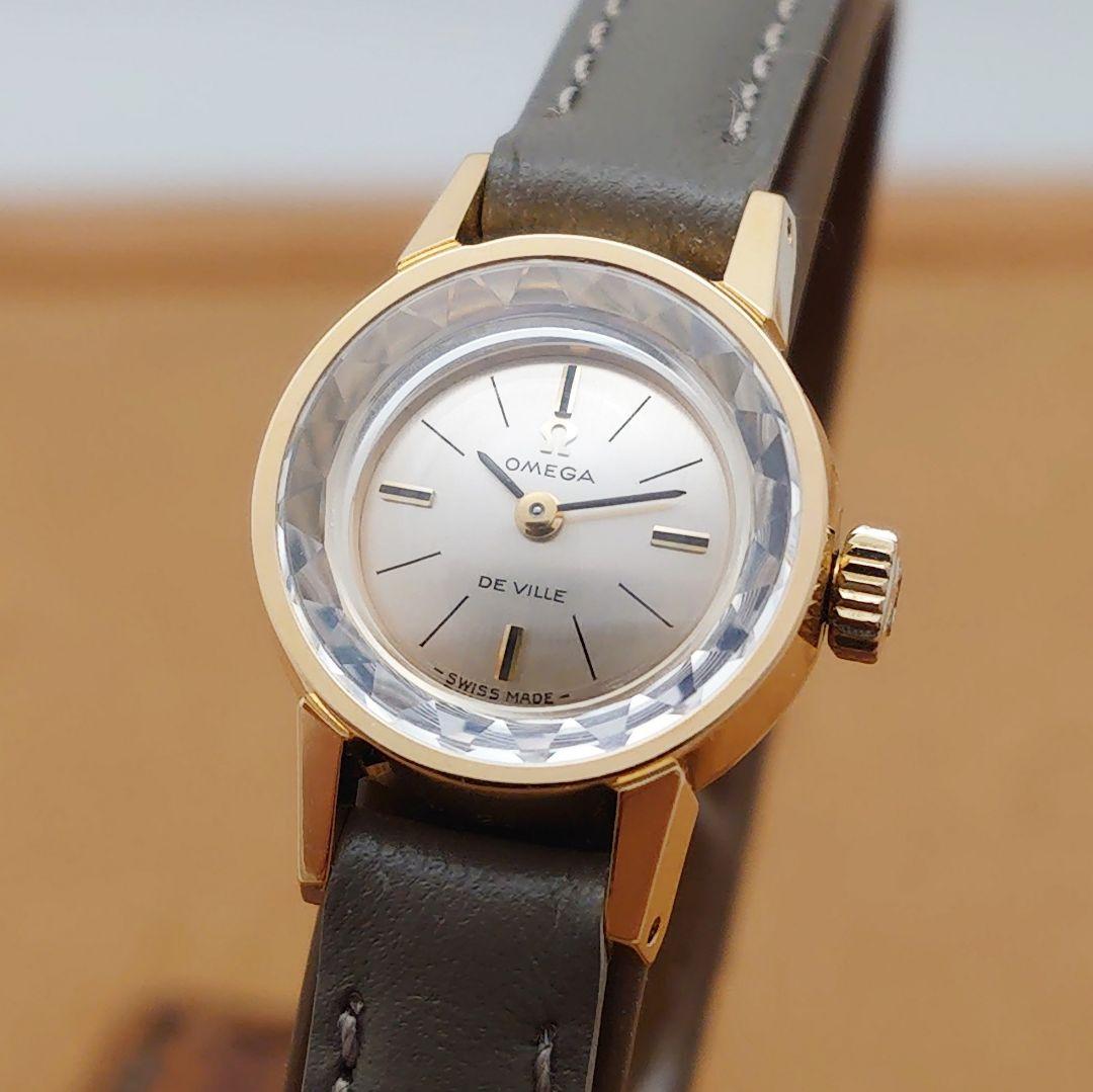 【オーバーホール済み】オメガ デビル カットガラス手巻き 1968年製 超美品！ オーバーホール済み】オメガ デビル カットガラス手巻き 1968年