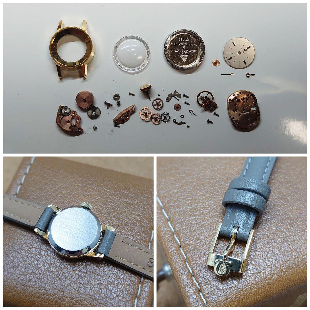 OH済　オメガ　1968年製 デビル　カットガラス　レディース　自動巻き　美品！ OH済 オメガ 1968年製 デビル カットガラス レディース 自動巻き