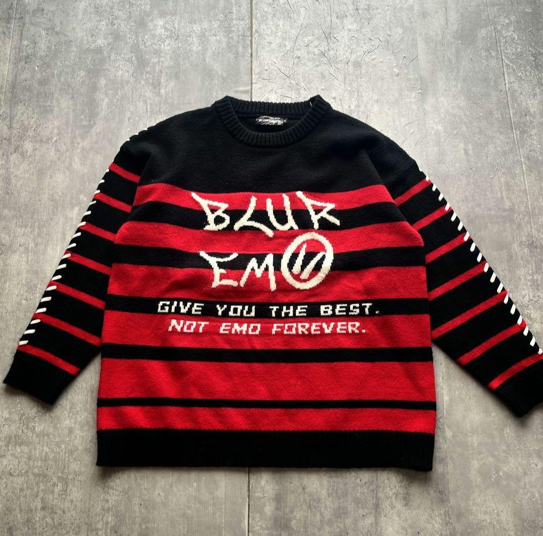 border knit stitch knit grunge y2k punk