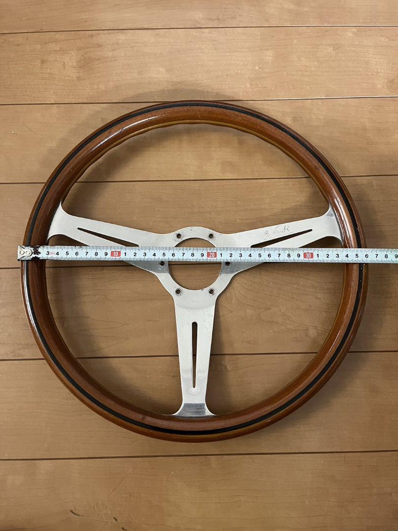 ナルディ　ウッドステアリング　36cm