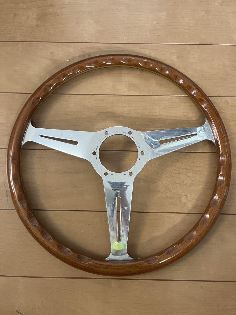 ナルディ　ウッドステアリング　36cm