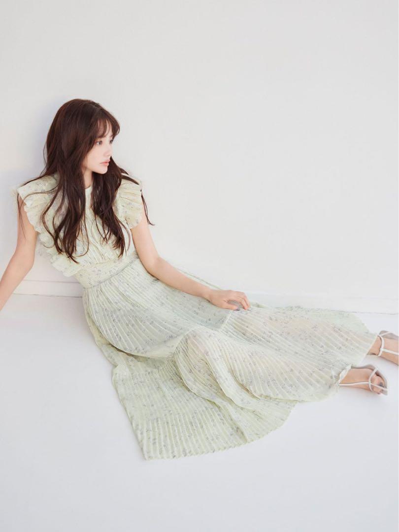 Sustainableフリルワンピース　SNIDEL