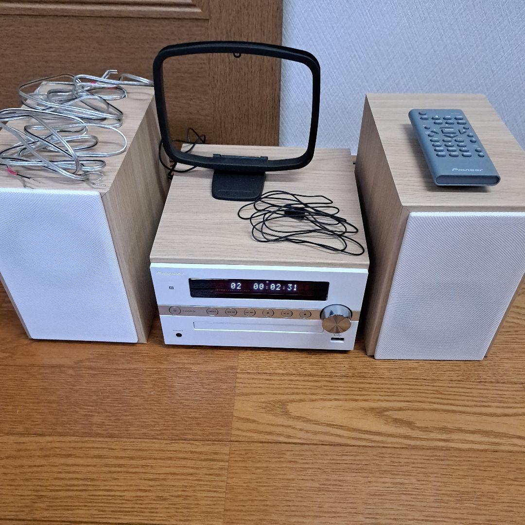 極美品　18年製　Pioneer X-CM56 CDコン Bluetooth対応 Amazon.co.jp: パイオニア X-CM56 CDミニコンポ Bluetooth搭載